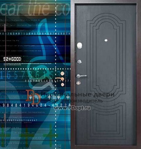 Дверь с отделкой МДФ М-004