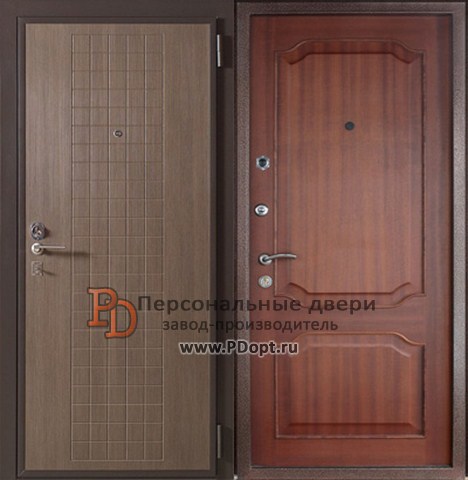 Дверь с отделкой МДФ М-017