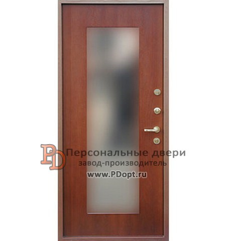Дверь входная со стеклопакетом С-005