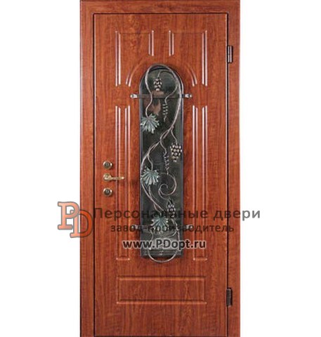 Дверь входная со стеклопакетом С-012