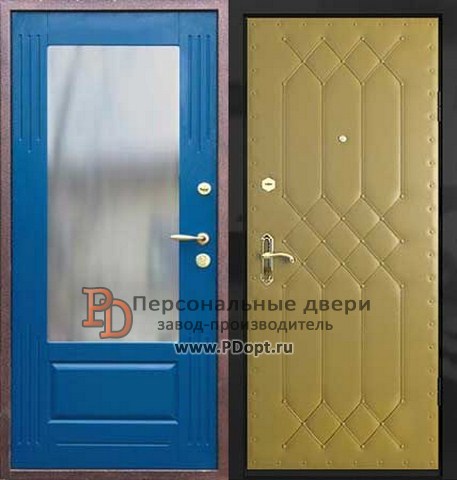 Дверь входная со стеклопакетом С-017