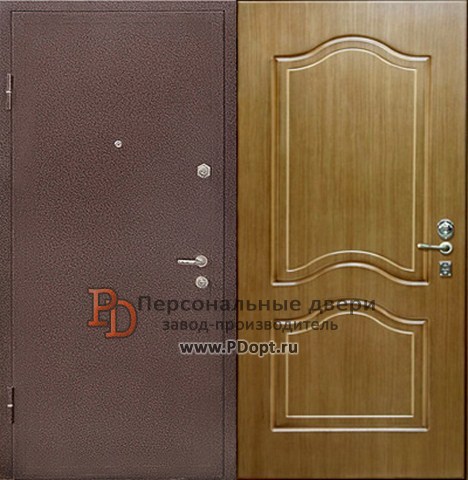 Дверь с отделкой МДФ М-002