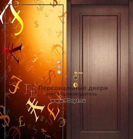 Дверь с отделкой МДФ М-003