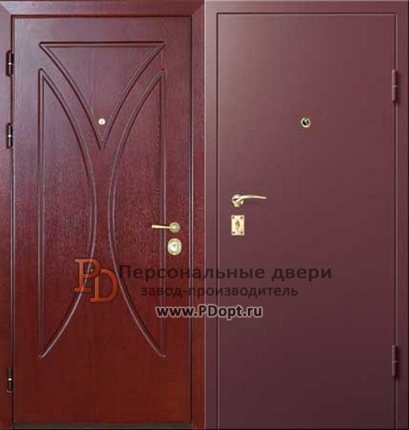 Дверь с отделкой МДФ М-025