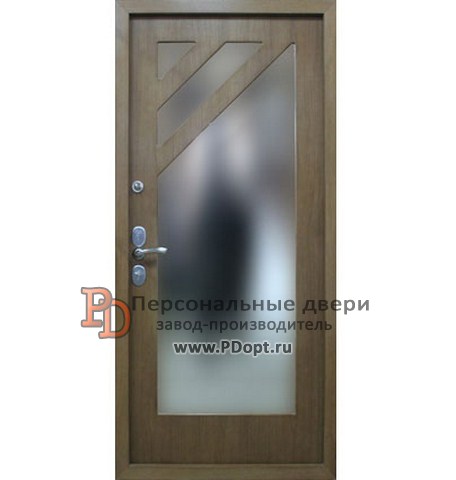 Дверь входная со стеклопакетом С-003