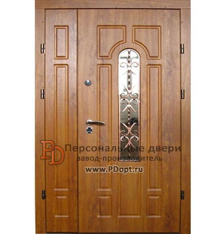Дверь входная со стеклопакетом С-015