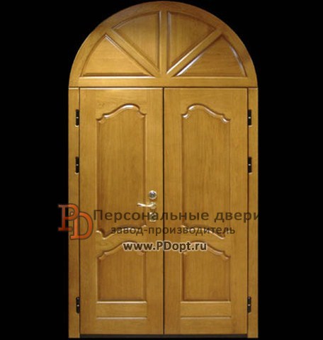 Арочная входная дверь А-001