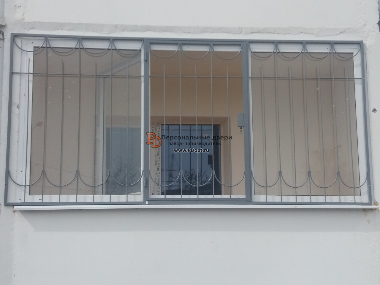Решетка на балкон с открыванием